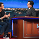 Rachel Maddow, Stephen Colbert (Photo: Scott Kowalchyk/CBS )